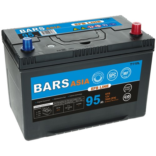 Autobatterie efb 95ah 760aen - 95ah,