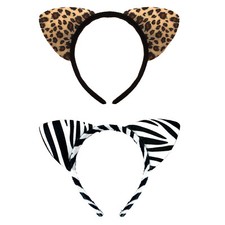 Haarreifen set leoparden und - haarreifen,