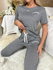 Damen Schlafanzug Pyjama
