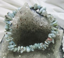 LARIMAR  Edelstein-Armband