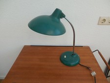 Kaiser Idell Modell 6786 Schreibtischlampe grün / petrol 50/60er Jahre (B)