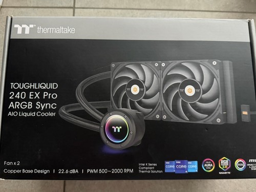 Thermaltake toughliquid 240 - thermaltake, ex