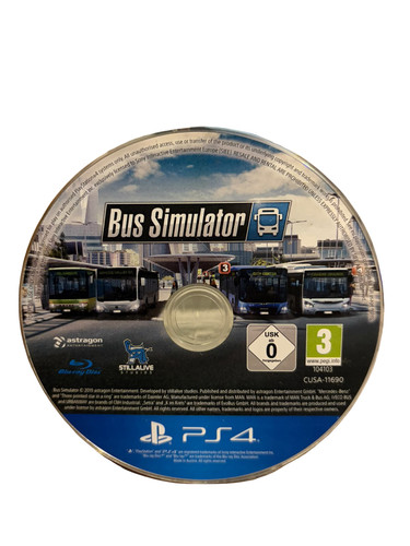 Bus simulator ps4 playstation - bus,