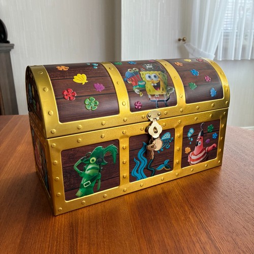 Spongebob schatztruhe metall - spongebob,