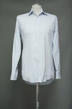 180 SP100 DANIEL HECHTER Herren Hemd KW38 Gr. S weiß blau gestreift Langarm