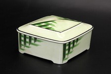 alte Deckeldose Art Deco