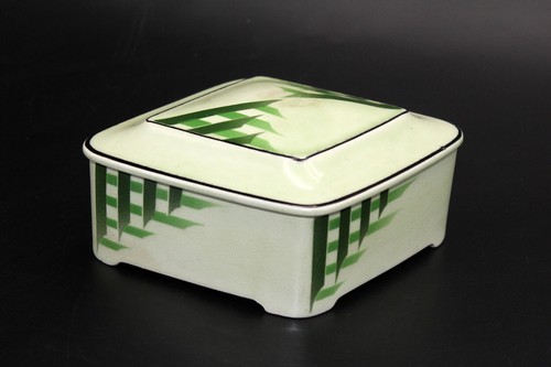Alte deckeldose art deco - art,