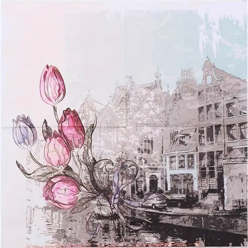 Servietten papier - 6,