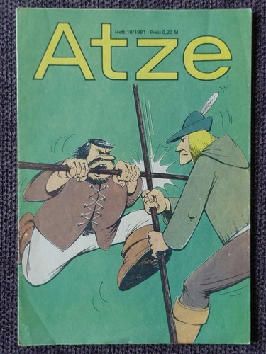 Atze heft ddr comic - nr., 10