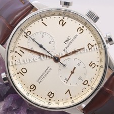 ?*IWC Portugieser*Rattrapante*Ref. 3712*Chronograph*Voll Revision*Full Set*