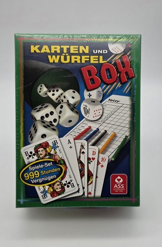 Ass karten und - und, würfel