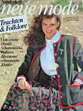 altes Modeheft Sonderausgabe - Trachten - mit Schnittmuster tolle Dirndl