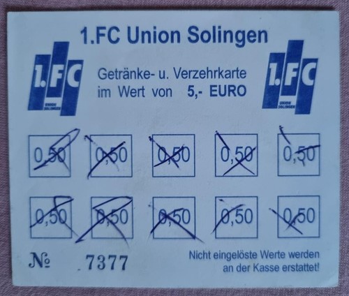 Sammlerticket getränke - sammlerticket,