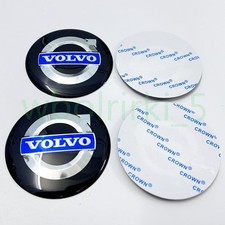 4x 65mm Für VOLVO Felgendeckel Radnabendeckel Silikon Badge Car Emblem Aufkleber