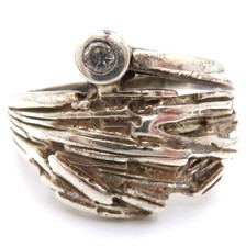 Exklusiver designer ring 925 - designer,