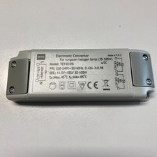 Elektronischer Halogen Trafo/Transformator 230V zu 12V (11,5) NV AC 35-105 W 