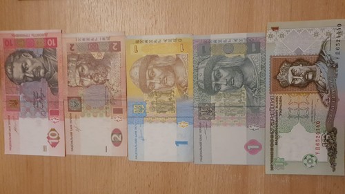 Banknoten aus der ukraine - banknoten,