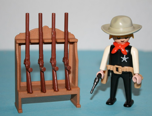 Playmobil set 3381 sheriff mit - sheriff,