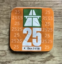 Autobahn Vignette Schweiz 2025, Gültig Bis 31.01.2026  
