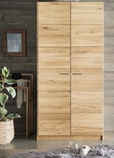 Kleiderschrank Schrank 94cm Massivholz Eiche Wildeiche geölt NEU OVP!!!