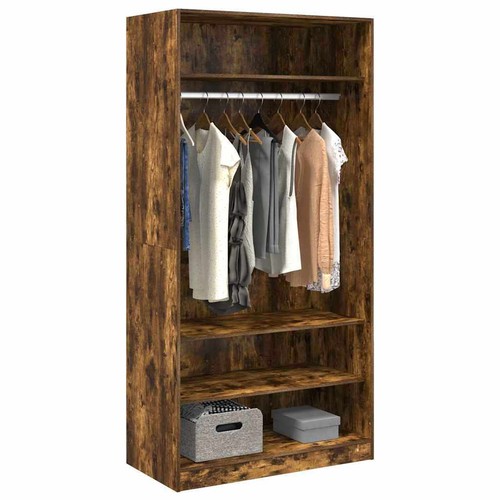 Offener kleiderschrank mit - kleiderschrank,
