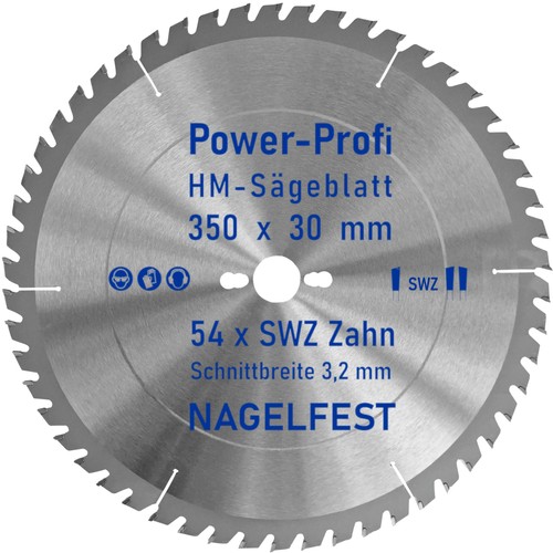 Kreis sägeblatt 350 30 - 350,