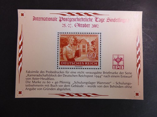 1944 2002 vignettenblock - vignettenblock, zu