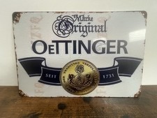 OETTINGER BIER Blechschild