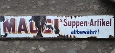 Emailleschild "Maggi" Antik