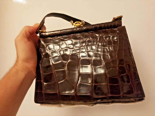Krokoledertasche