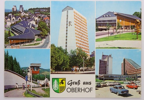 Xxl postkarte oberhof - oberhof, im