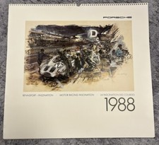 Porsche Kalender 1988