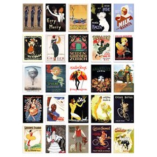 50 Stück Art Deco Vintage