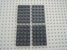Lego 4 x Platte Bauplatte