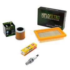 Wartungspaket für Derbi GPR 125 4T 2009-2016 Luftfilter + Ölfilter + Zündkerze