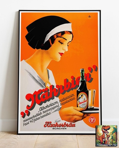 Hackerbrau bier werbung foto - bier,