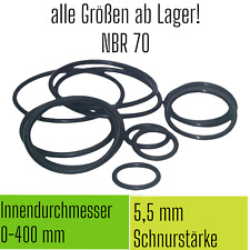 O-Ring NBR 70 ID Ø 0-400 x