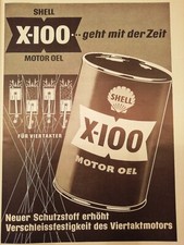 ★ SHELL Motor Oel X-100 Auto