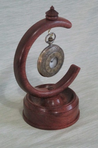 Holz taschenuhr globus - holz,