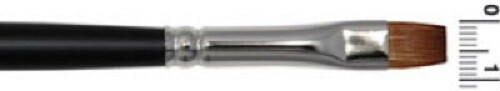 Grimas rotmarderpinsel flach - grimas,