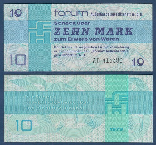 Ddr mark forum 1979 - 10,