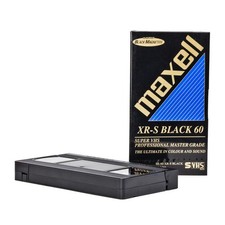 Maxell XR-S Black 60 Super VHS
