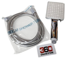 Duschkopf Handbrause mit 6 Strahlarten inkl. 1,5 m Schlauch