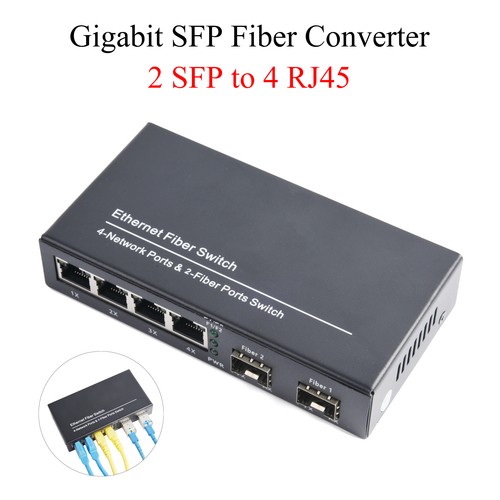 Gigabit sfp medienkonverter - gigabit,