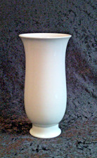 große weiße Porzellan Vase