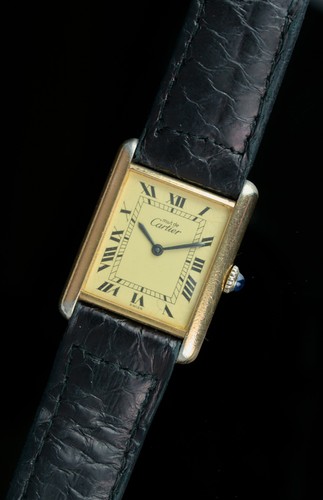 Cartier tank handaufzug 23mm - tank,