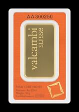 Goldbarren  50 Gramm / 999,9 Gold  „Valcambi“ in Blisterkarte, zertifiziert