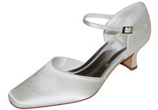 HBH Satin Brautschuhe,innen
