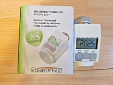 Elektronisches Heizkörperthermostat KOMFORTHAUS Model L Pro+