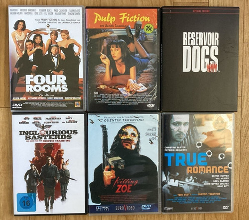 Quentin tarantino dvd sammlung - quentin,